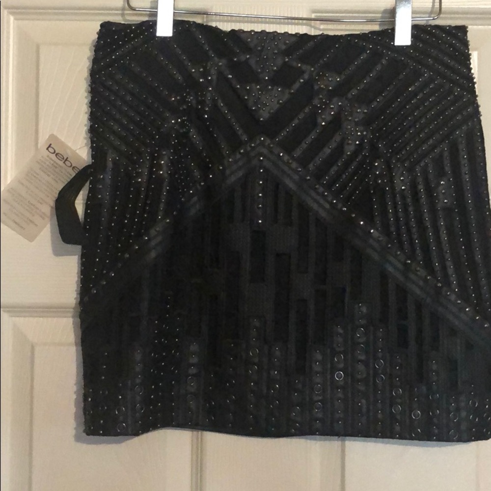 BeBe Embellished mini Jupe Ornee skirt